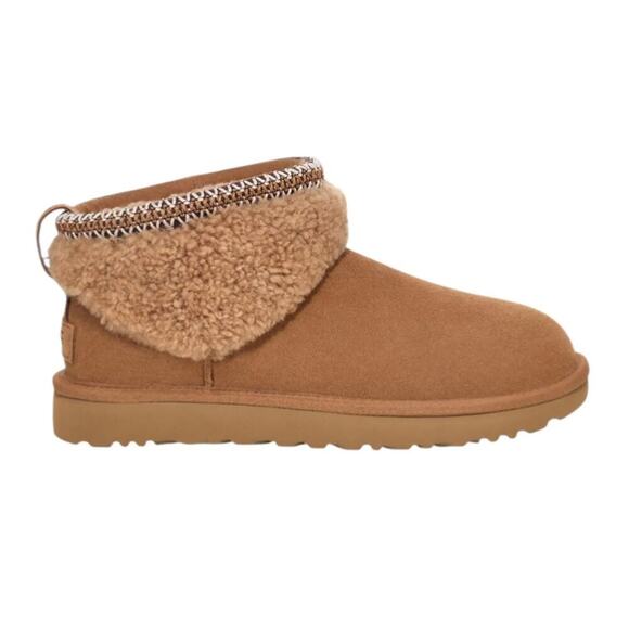 UGG Shoes - NIB Ugg Classic Ultra Mini Maxi Curly Boot - Women's Size 8